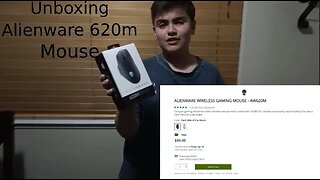 Unboxing Alienware 620m Mouse