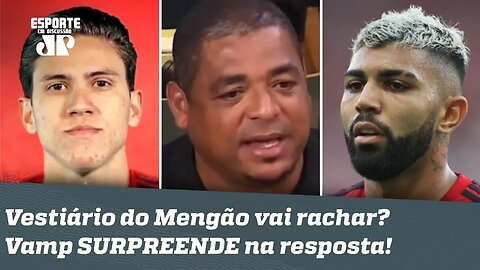 Vestiário do Flamengo pode RACHAR com tantas estrelas? Vampeta SURPREENDE na resposta!