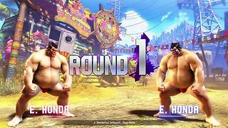 Street Fighter 6 ranked matches- dbostick vs. Yautja- Honda mirror