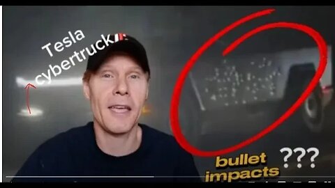 Tesla Cyber-truck SHOT with TOMMYGUN??? Confirmed by Musk?