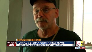 Veteran experiencing homelessness gets place to live with help of local organizations