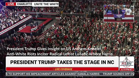 President Trump Holds First Rally Since Biden Stepped Down in Charlotte, NC - 7/24/24 Not Censored