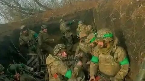 Russians lose their positions near Bakhmut Ukrainian army released the footage of the battle