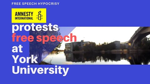 Amnesty International opposes free speech for all