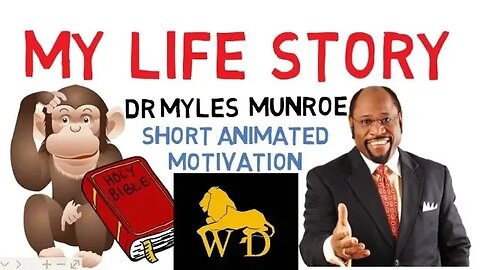 Dr Myles Munroe ---- MY LIFE STORY------from JKL Show (Animated) Must Watch