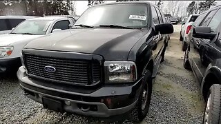 So Many Trucks Cheap, Excursion, F250, Classic Thunderbird All In This Copart Walk Around