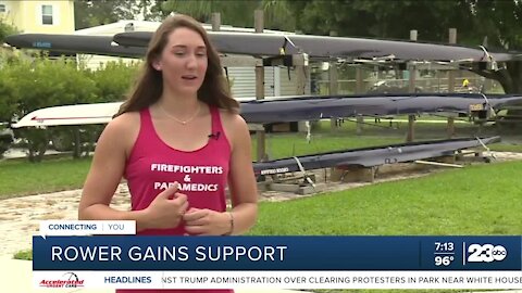 Martin County rower hoping to represent hometown on the world stage
