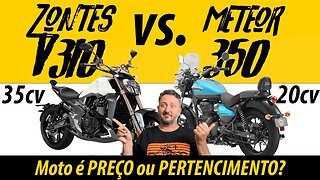 Nova ZONTES V310 vai DESBANCAR A METEOR 350? Moto é PREÇO OU PERTENCIMENTO