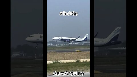 Watch Magical IndiGo #A320Neo Landing #Aviation #Fly #AeroArduino