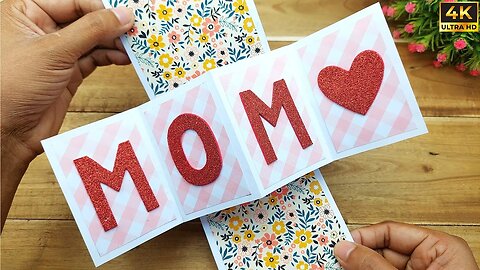 Mother's Day Best Craft Ideas - How to Make Mothers Day Card | Homemade Mothers Day Card Making