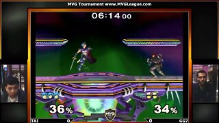 MVG Tournament: TAI (Marth) vs. GG7 (C. Falcon)