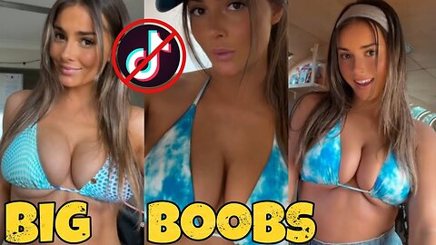 Big boobs tiktoker