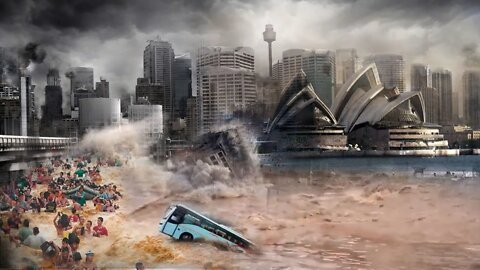 Shocking footage of the worst flooding in Sydney's history.