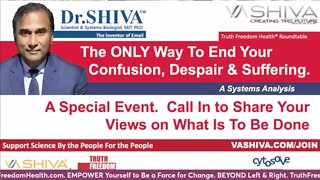 Dr.SHIVA LIVE: The ONLY Way To End Your Confusion, Despair & Suffering. Roundtable.