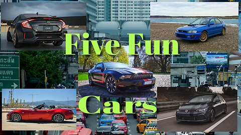 Five Fun Cars to Drive