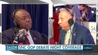 Tim Scott joins Mike in the post-debate Spin Room