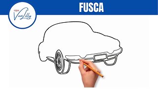 COMO DESENHAR | FUSCA | PASSO A PASSO. MUITO FÁCIL