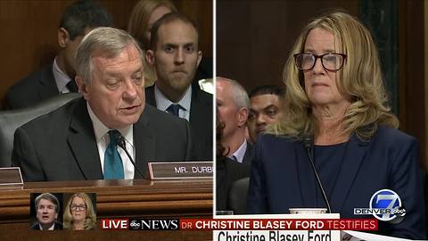 Dr. Ford says she is "100 percent" certain Brett Kavanaugh was the man who assaulted her