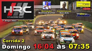 HRACING CUP | Corrida 2 | 1ª Etapa 2023 | Interlagos | Ao Vivo