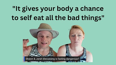 One of the Benefits of Intermittent Fasting with Shawn & Janet Needham R. Ph.