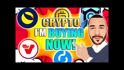 🔥 Coins I'm Buying RIGHT NOW In This MASSIVE CRASH! - URGENT!! - Dont Miss Out!
