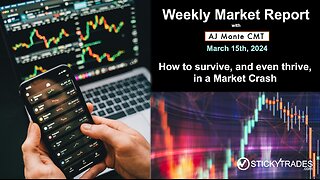 How to survive, and even thrive, in a market crash - Weekly Market Report with AJ Monte CMT