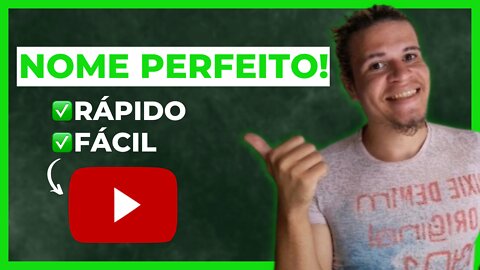 3 Passos: Qual Nome Dar Para um Canal No YouTube? (Método Infalível)