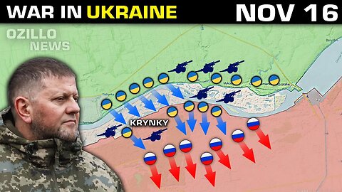 16 NOV: Ukrainians COMPLETES PREPARATİONS FOR THE FİNAL PUSH! | Ukraine War Map