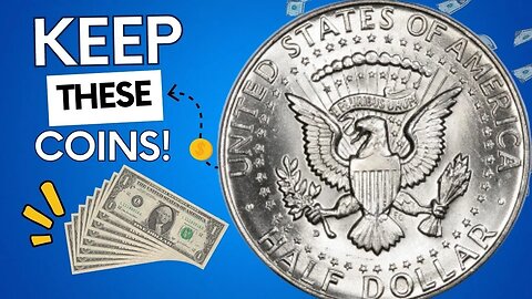 THIS WILL MAKE YOUR HALF DOLLAR COINS VALUABLE!