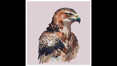 Eagle Cross Stitch Pattern by Welovit | welovit.net | #welovit