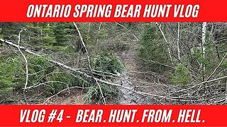 Ontario bear hunting VLOG 3 | Bear. Hunt. From. Hell.