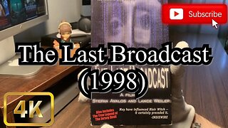 [0016] THE LAST BROADCAST (1998) VHS [INSPECT] [#thelastbroadcast #thelastbroadcastVHS]