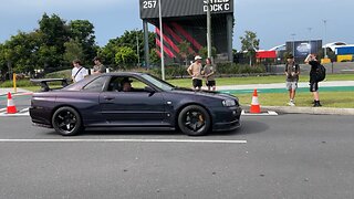 BMW M4 and R34 GTR