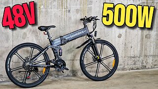 Halpa 899€ täysjousitettu sähköpyörä | Samebike LO26-II unbox ja ensitesti