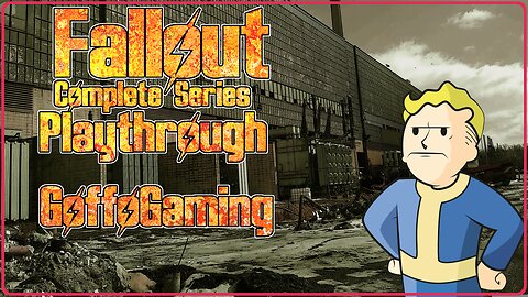 Complete Fallout Series Playthrough Ep.001a #RumbleTakeover #RumblePartner