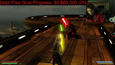 Kylo Ren VS Yoda In A Battle With Live Commentary In Star Wars Jedi Knight Jedi Academy