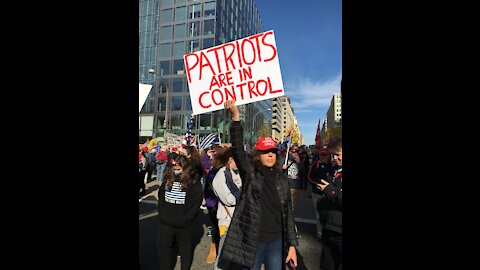 MAGA March--Cole from North Carolina, the night before the march. Nov. 13, 2020. Washington DC