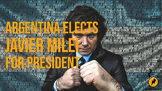 Javier Milei wins Argentinian presidential election and is a Pro-Trump libertarian