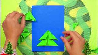 2 Christmas Crafts / Christmas greeting card ideas 2022 /Christmas craft making ideas #christmas2022