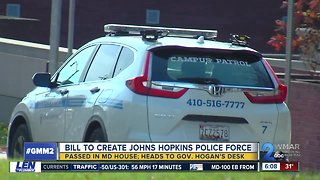 Final bill passed to allow John Hopkins University to have private police force