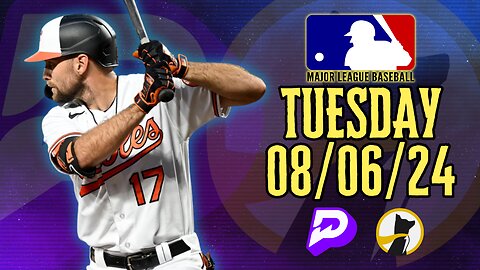 ⚾️ ✅ #PRIZEPICKS | #UNDERDOGFANTASY BEST PICKS FOR #MLB TUESDAY | 08/06/24 | #BASEBALL | TODAY