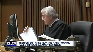 Teen who made threats to Plymouth-Canton schools sentenced to 3 months in jail