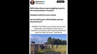 Unseen footage of Trump assassination attempt, Secret Service F**KED UP
