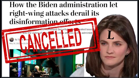 Nina's DONE! DHS Suspends 'Disinformation Governance Board' - Time To Go On OFFENSE!