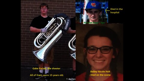 Gabe Parker murders Bailey Nicole Holt first. Do mass murderers target females?