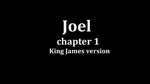 Joel 1 King James version