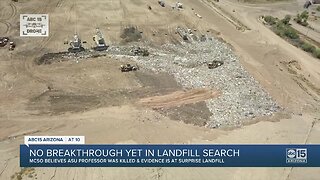 No breakthrough yet in landfill search