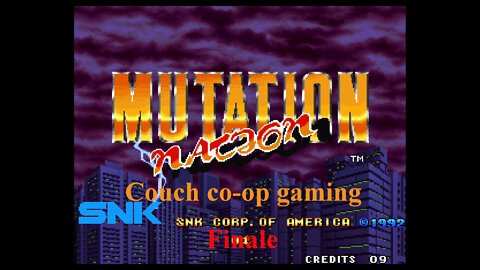 Couch co-op gaming Mutation Nation Finale