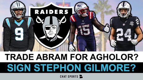Las Vegas Raiders Rumors Mailbag: Sign Stephon Gilmore? Trade Johnathan Abram For Nelson Agholor?