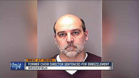 Former Brookfield Central choir director sentenced for embezzlement